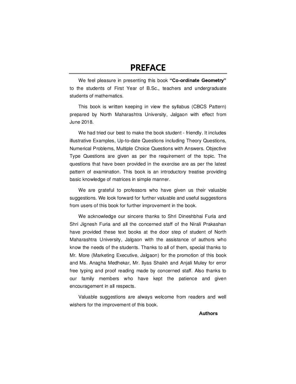 Co‐ordinate Geometry : Mathematics - Paper - III (A) - Page 4