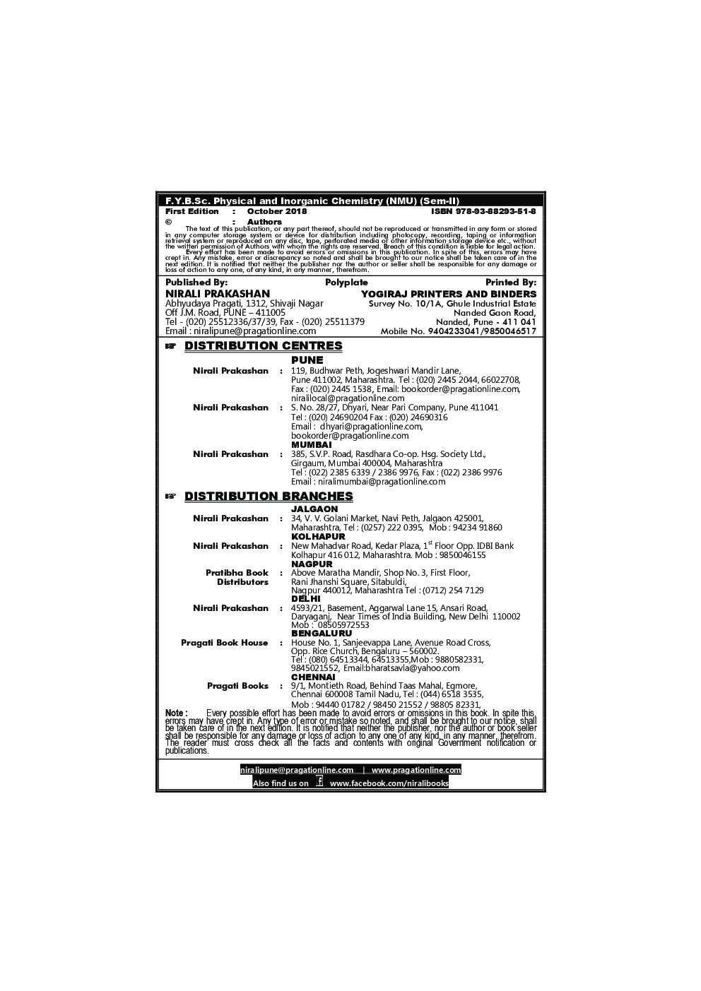 Physical And Inorganic Chemistry - Page 3