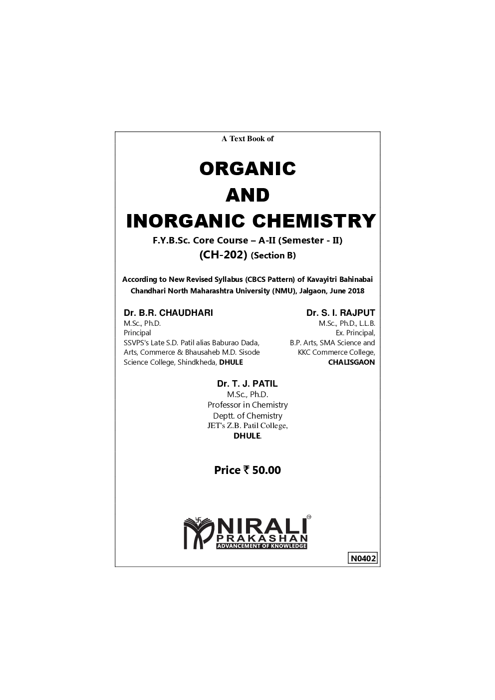 Organic And Inorganic Chemistry - Page 2