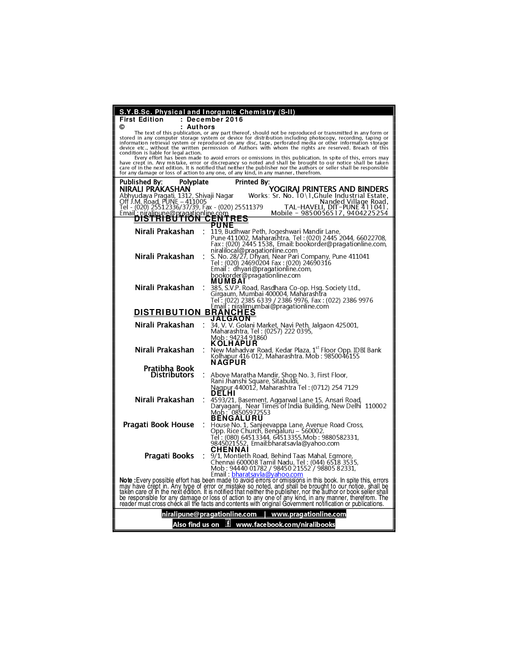 Physical And Inorganic Chemistry - Page 3