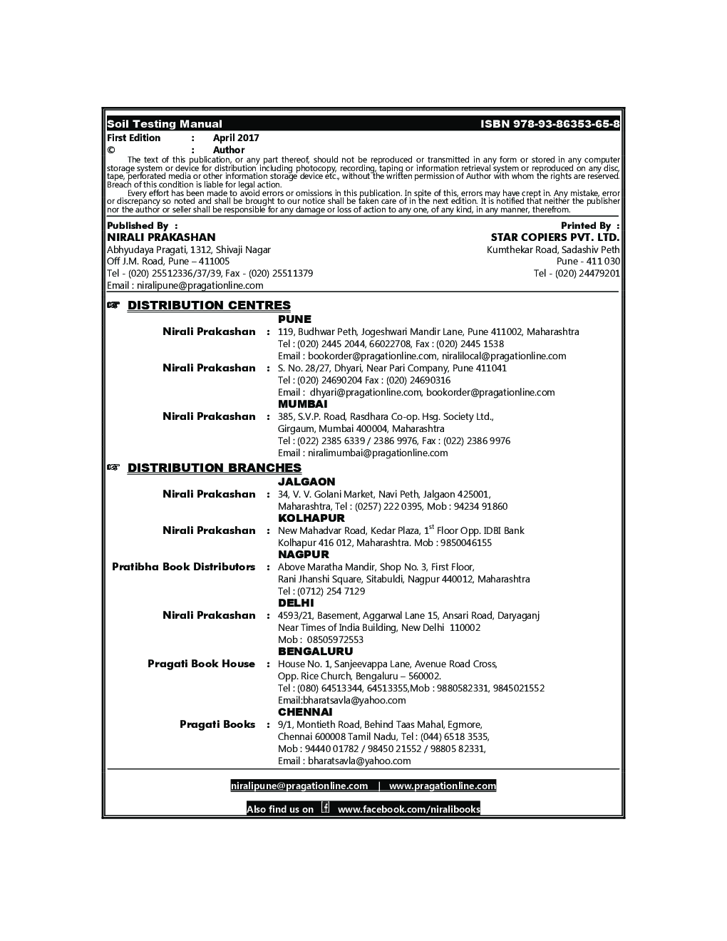 Soil Testing Manual - Page 3