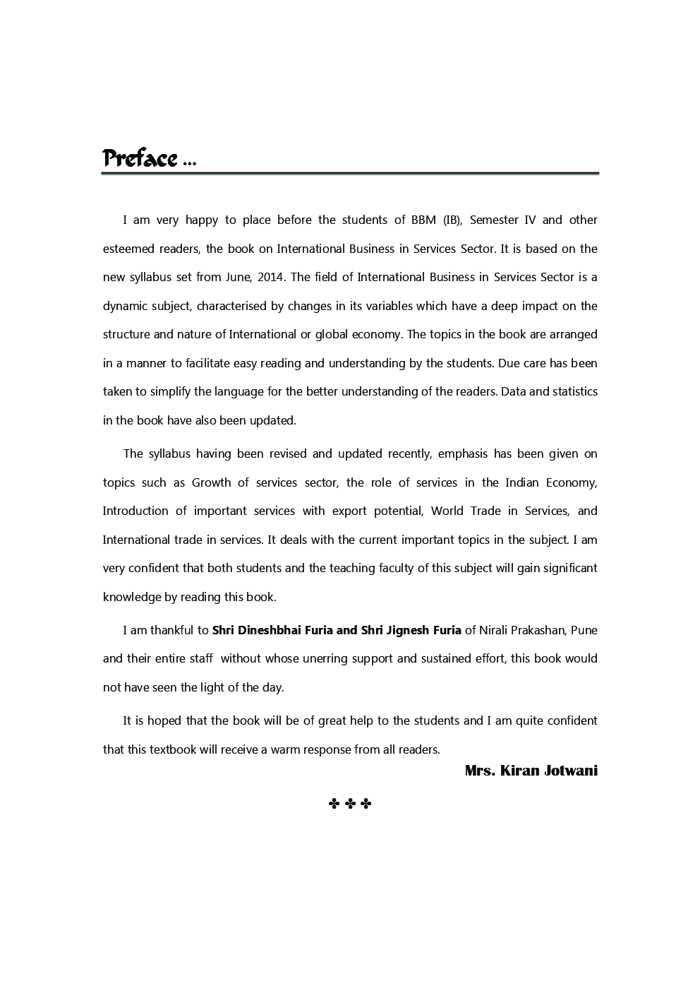 International Business In Services Sector - Page 4