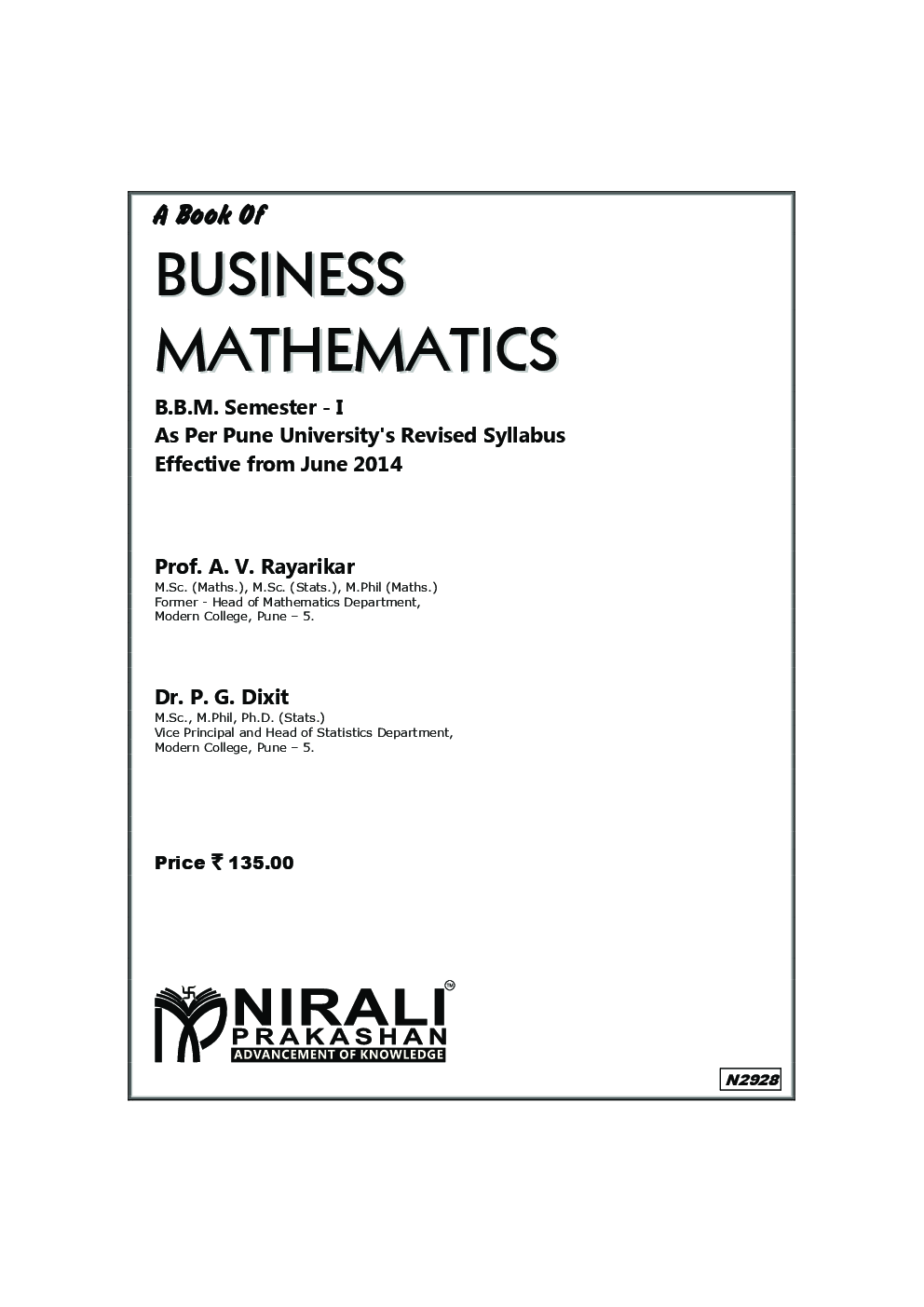 Business Mathematics - Page 2