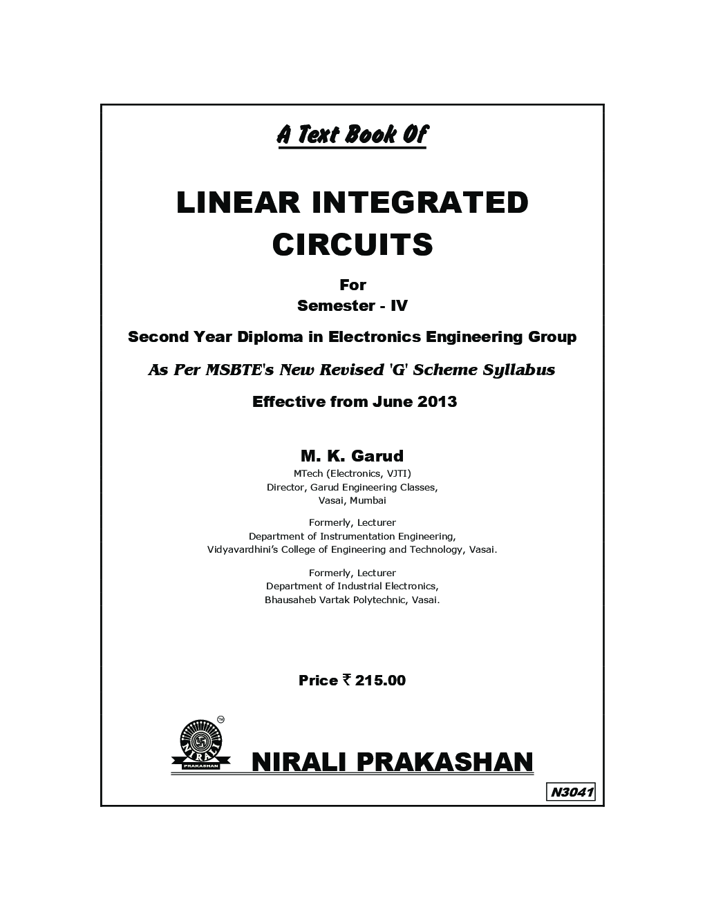 Linear Integrated Circuits - Page 2