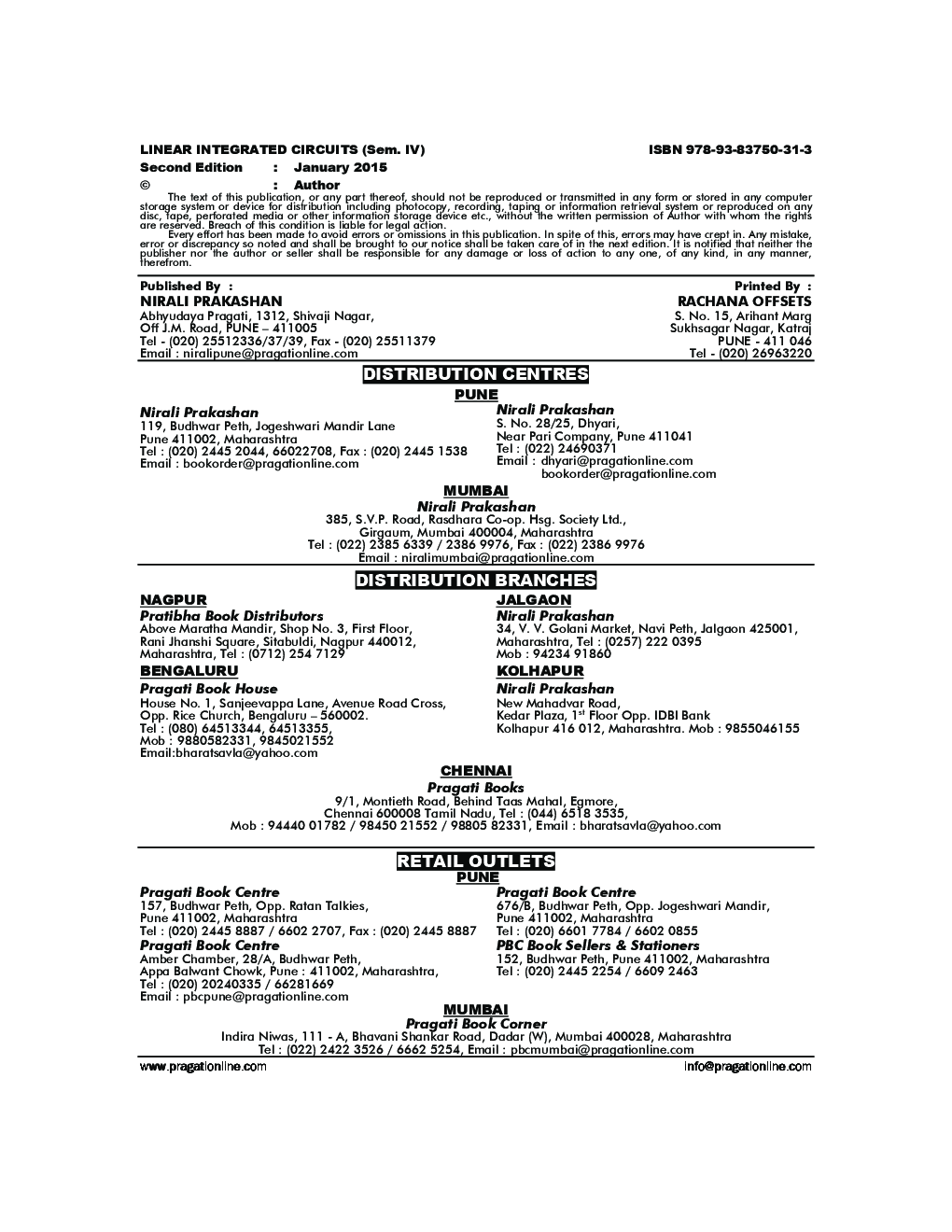 Linear Integrated Circuits - Page 3
