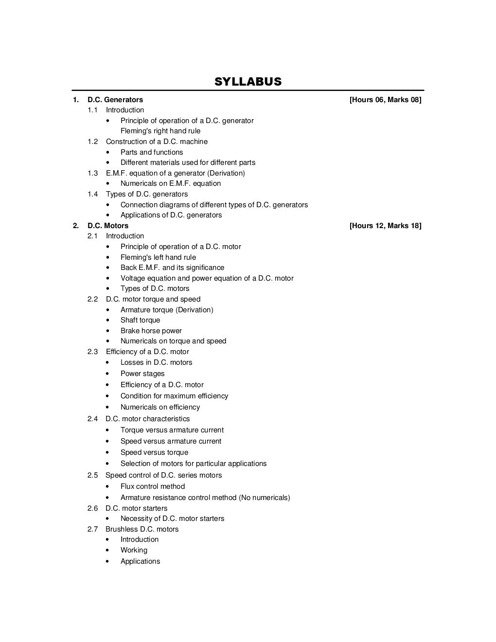 D. C. Machines And Transformers - Page 5