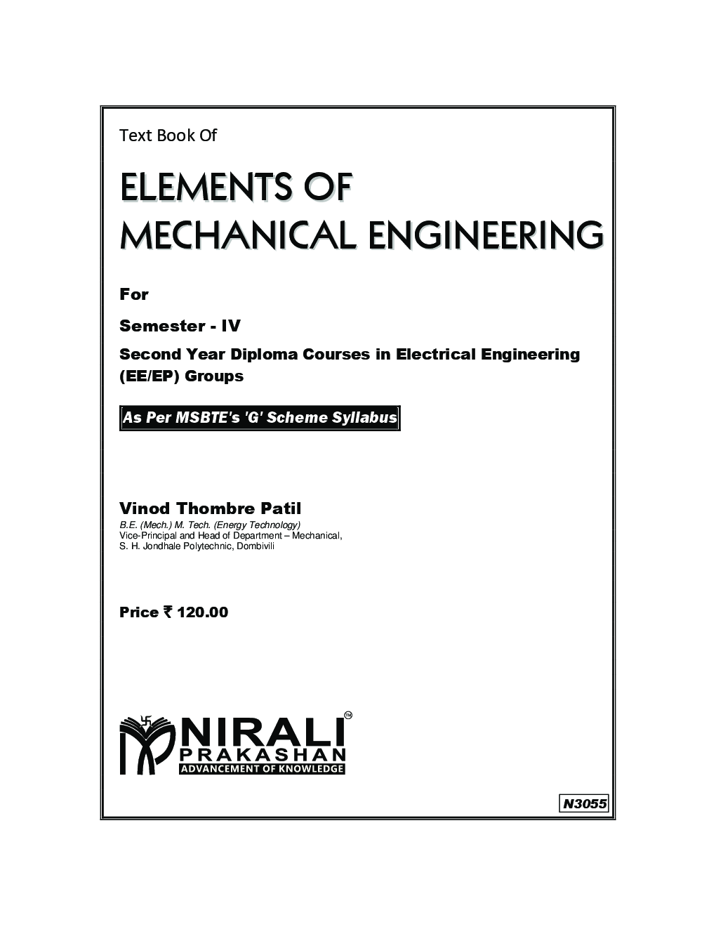 Elements Of Mechanical Engineering - Page 2