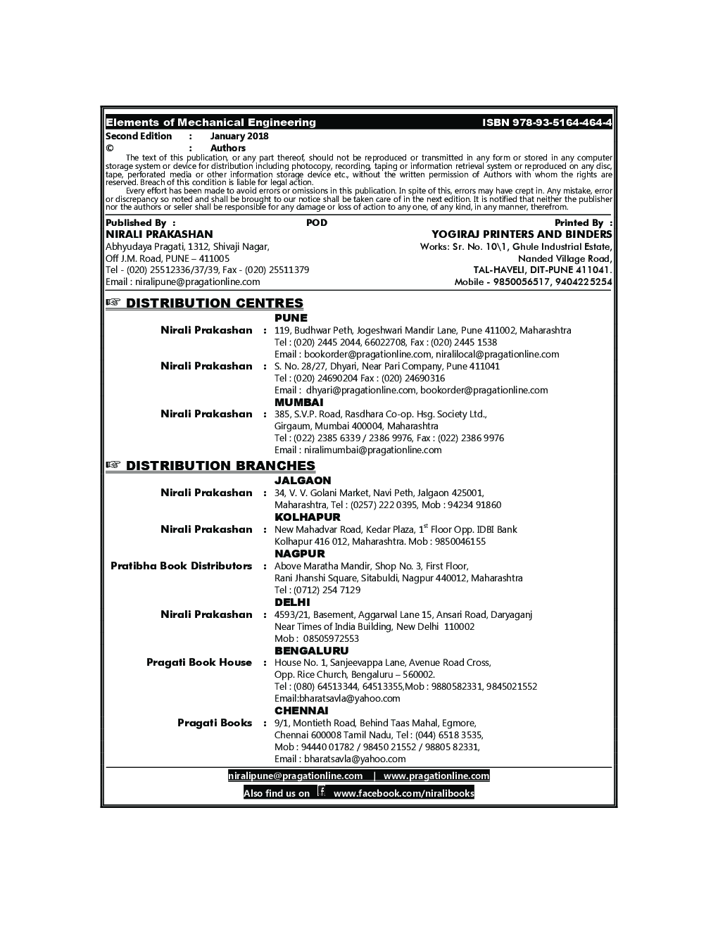 Elements Of Mechanical Engineering - Page 3