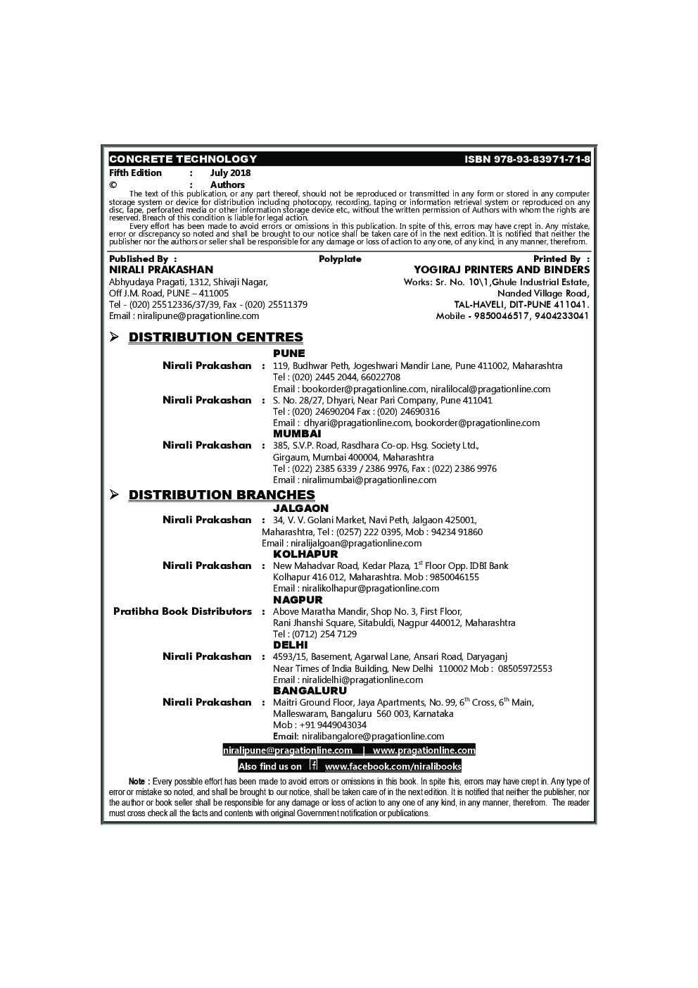 Concrete Technology - Page 3