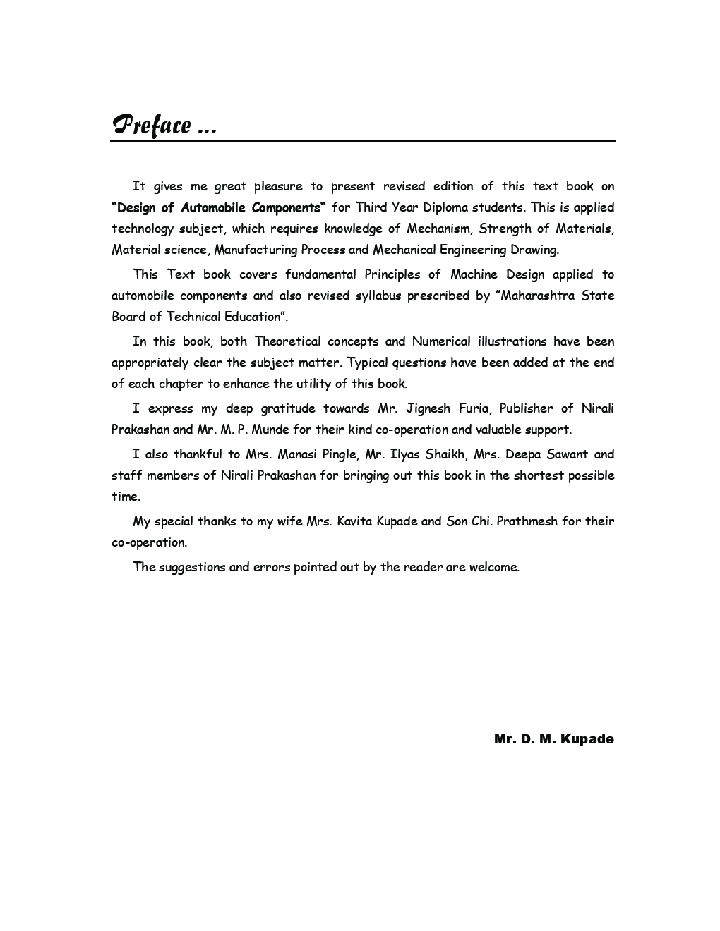 Design Of Automobile Components - Page 5