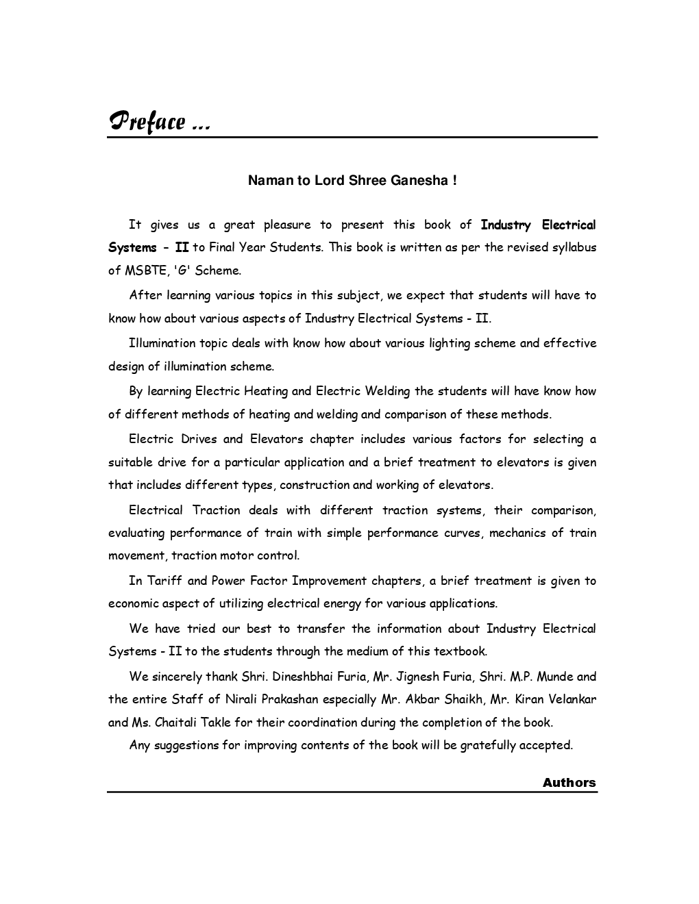 Industry Electrical Systems - II - Page 4