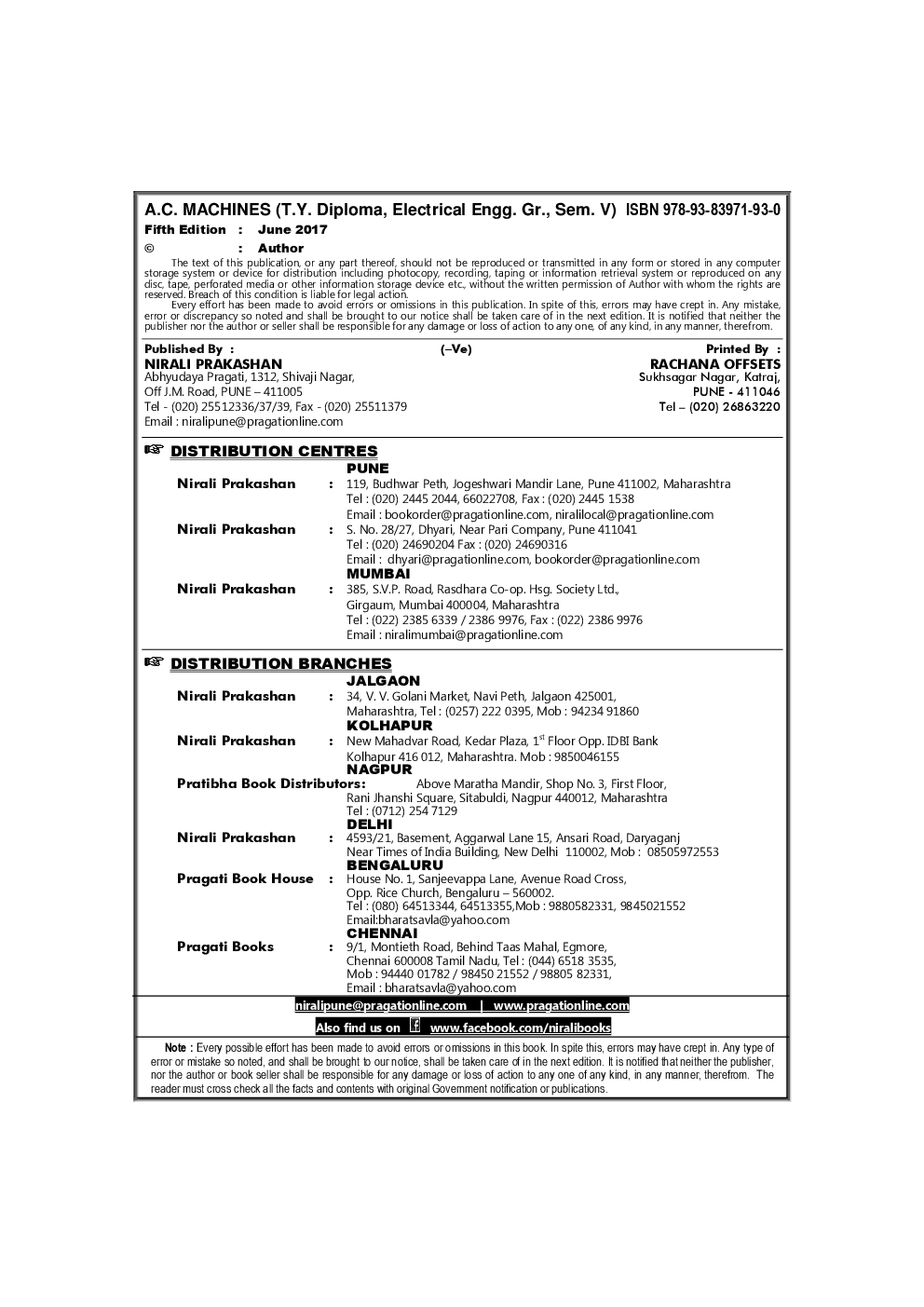 A. C. Machines - Page 3