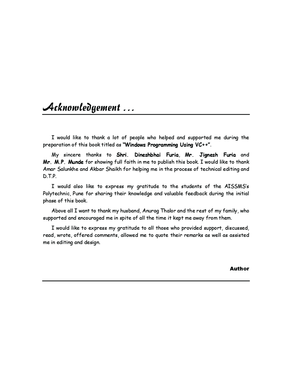 Windows Programming Using VC++ - Page 5