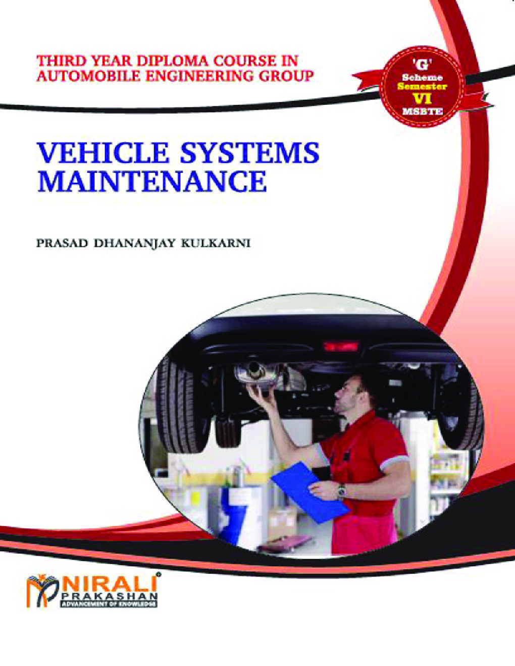 Vehicle Systems Maintenance - Page 1