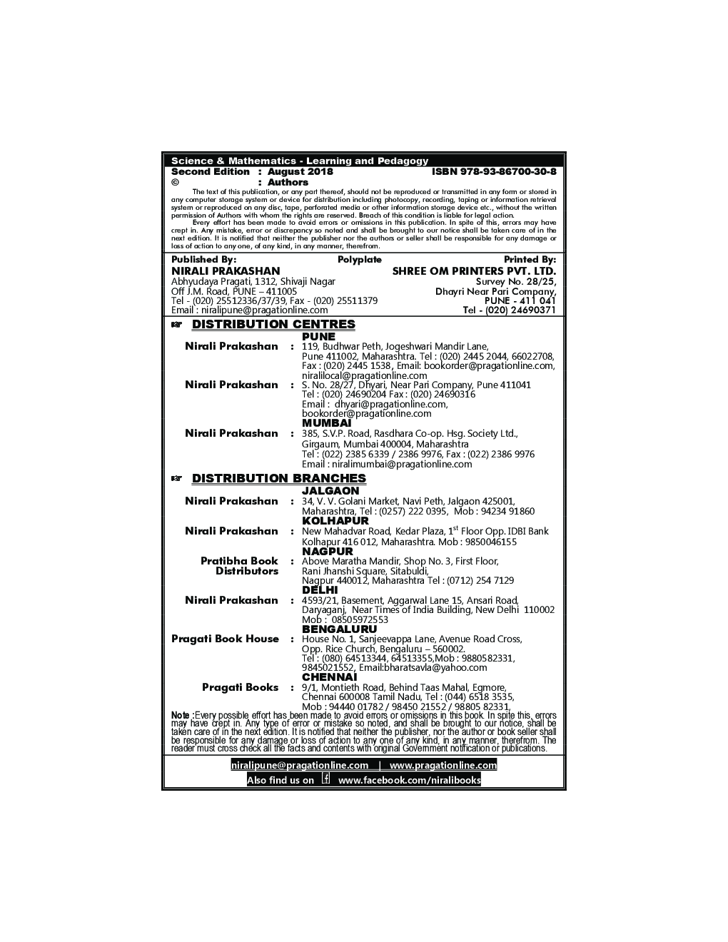 Science And Mathematics Learning And Pedagogy - Page 3