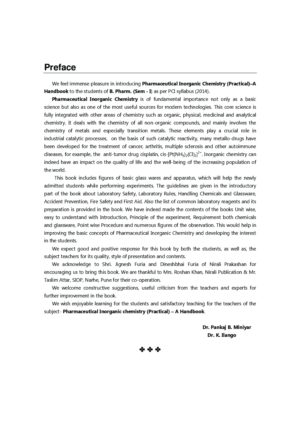 Pharmaceutical Inorganic Chemistry Simplified - Page 4