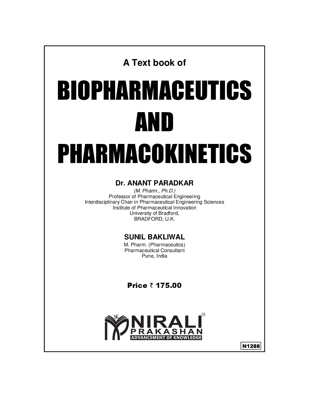 Biopharmaceutics And Pharmacokinetics - Page 2