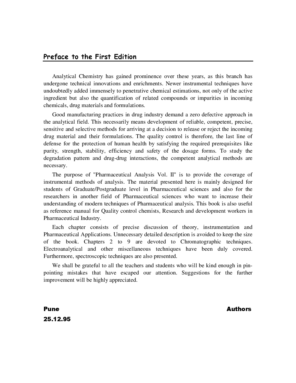 Pharmaceutical Analysis Instrumental Methods Volume - II - Page 5