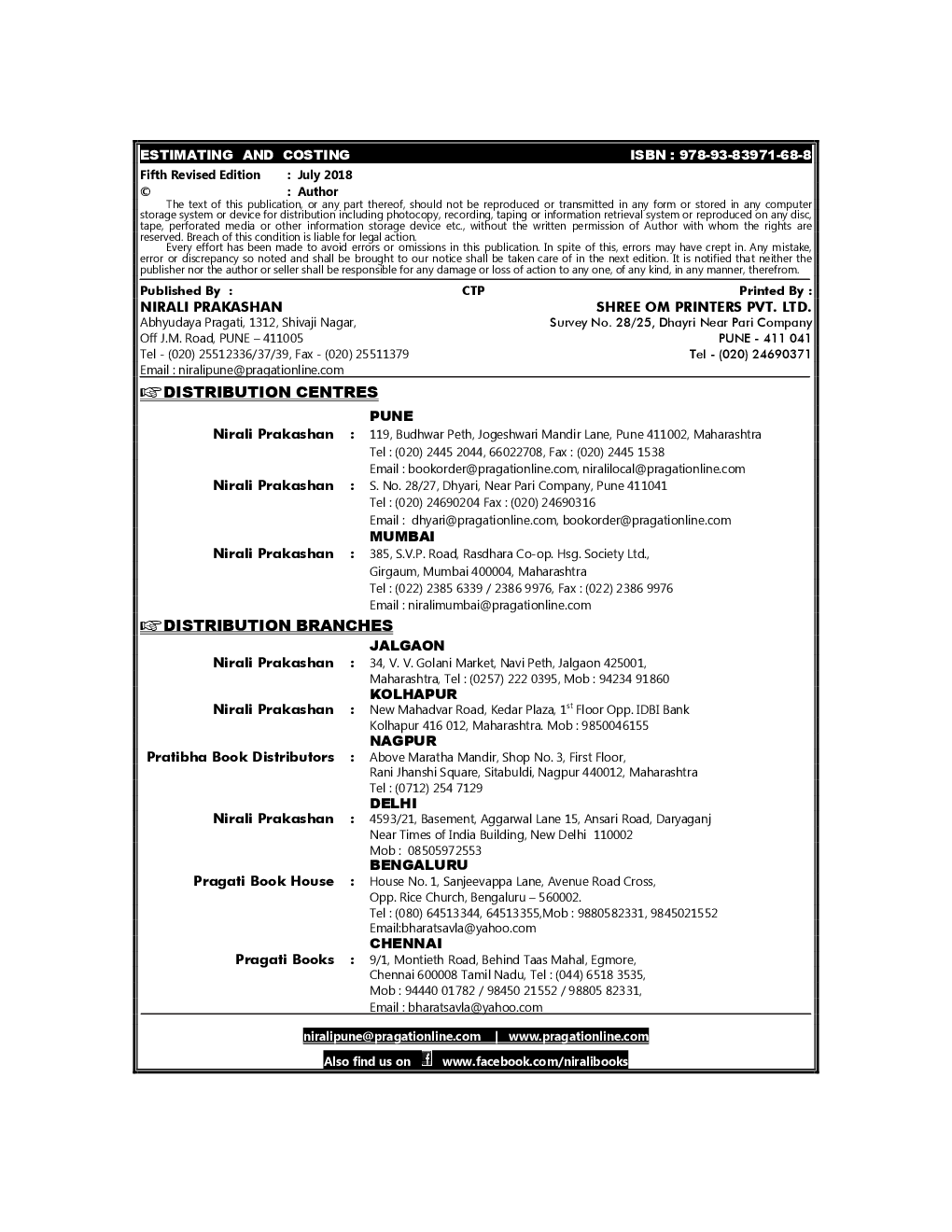 Estimating And Costing - Page 3