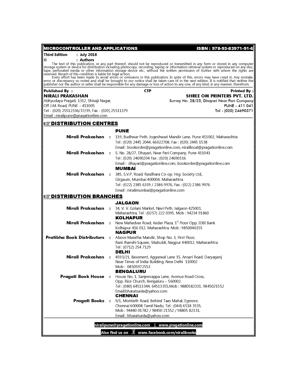 Microcontroller & Applications - Page 3