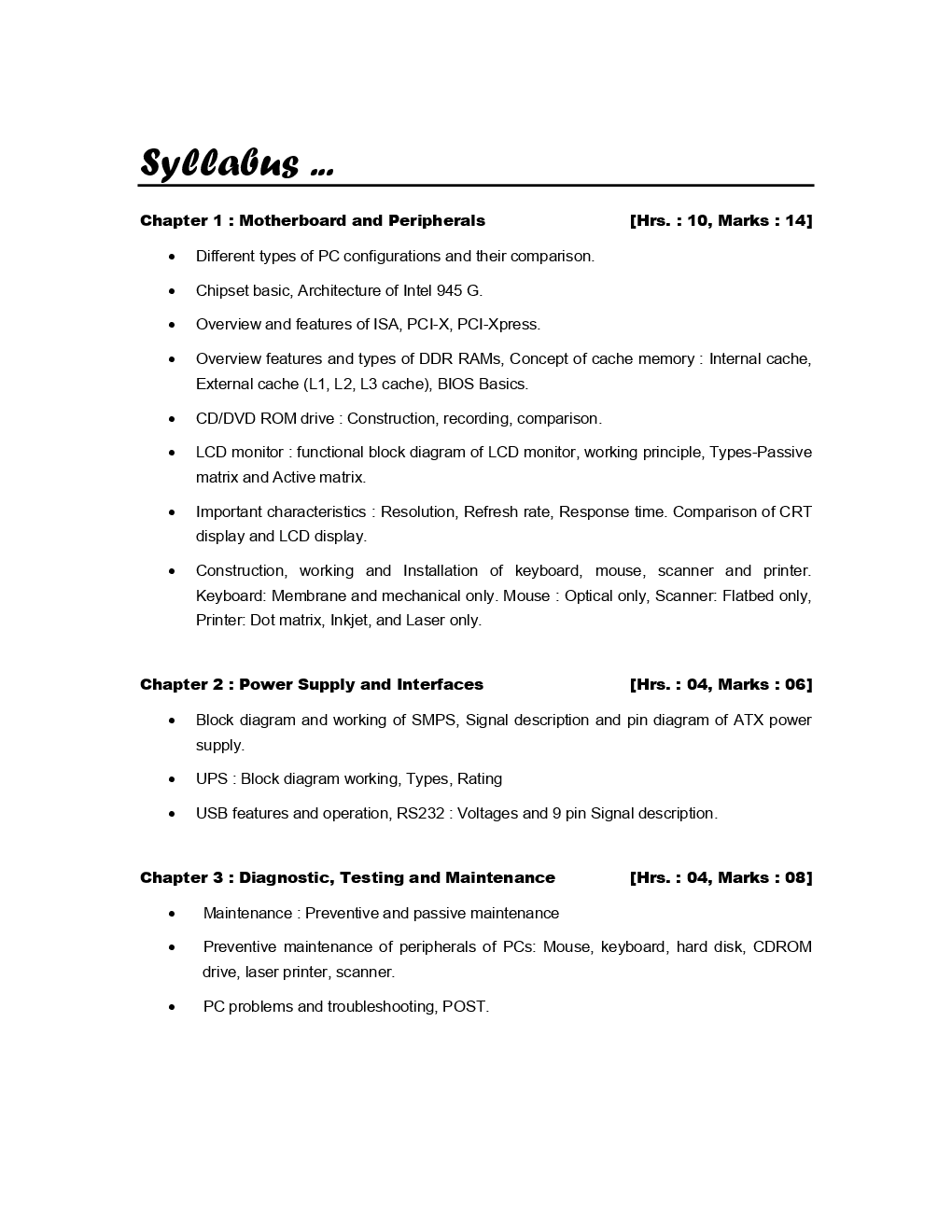 Computer Hardware And Networking - Page 5