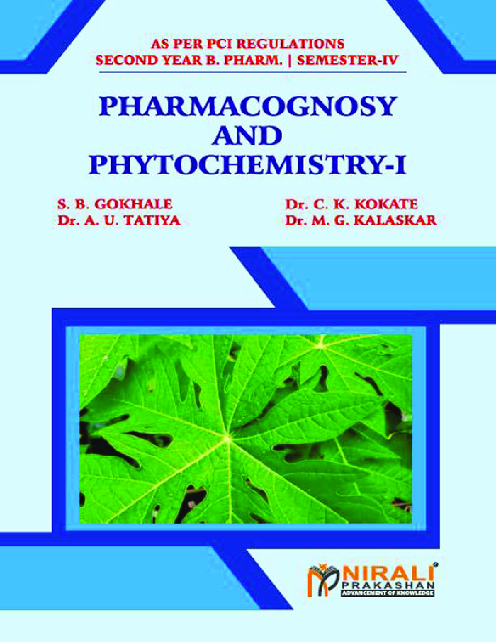 Pharmacognosy And Phytochemistry - I - Page 1