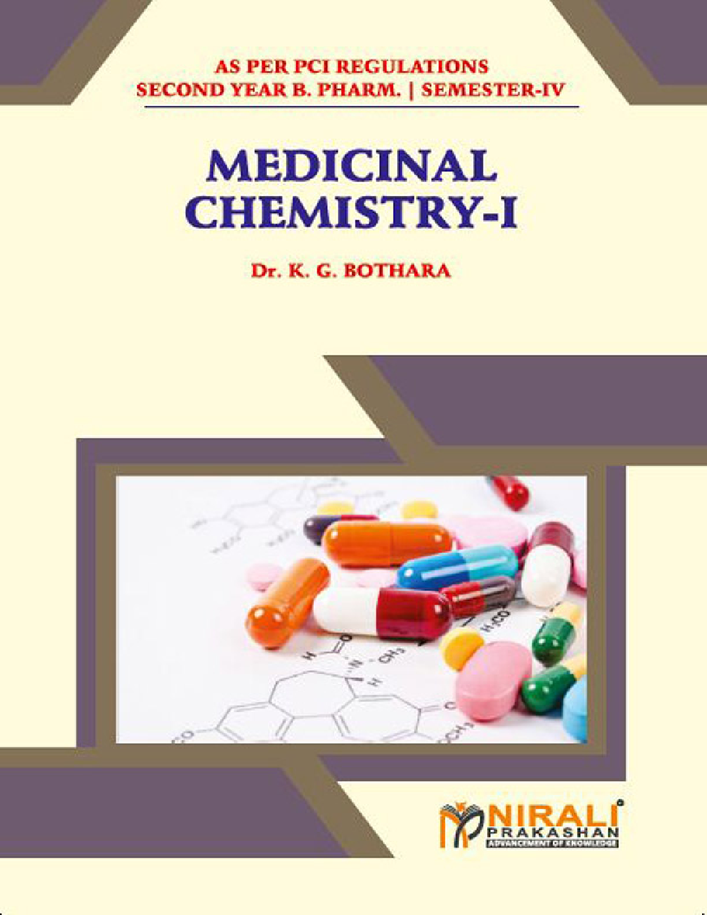 Medicinal Chemistry-I (Second Year B.Pharm Sem IV) - Page 1