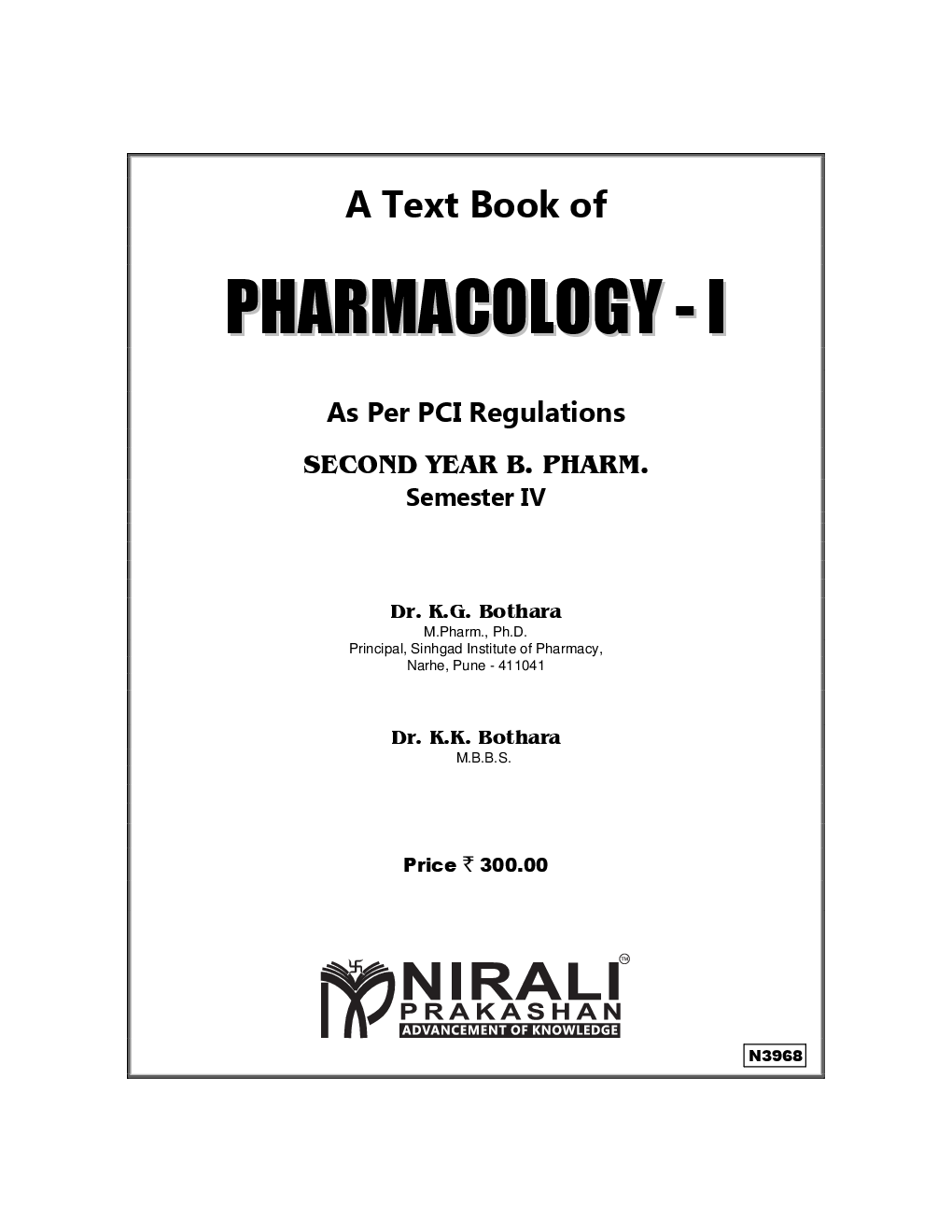 Pharmacology - I - Page 2