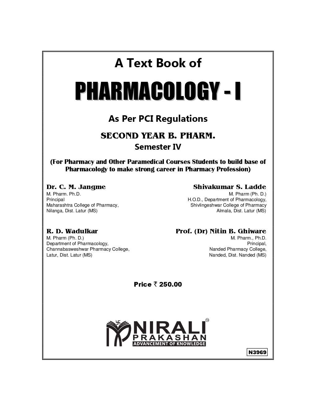 Pharmacology - I - Page 2