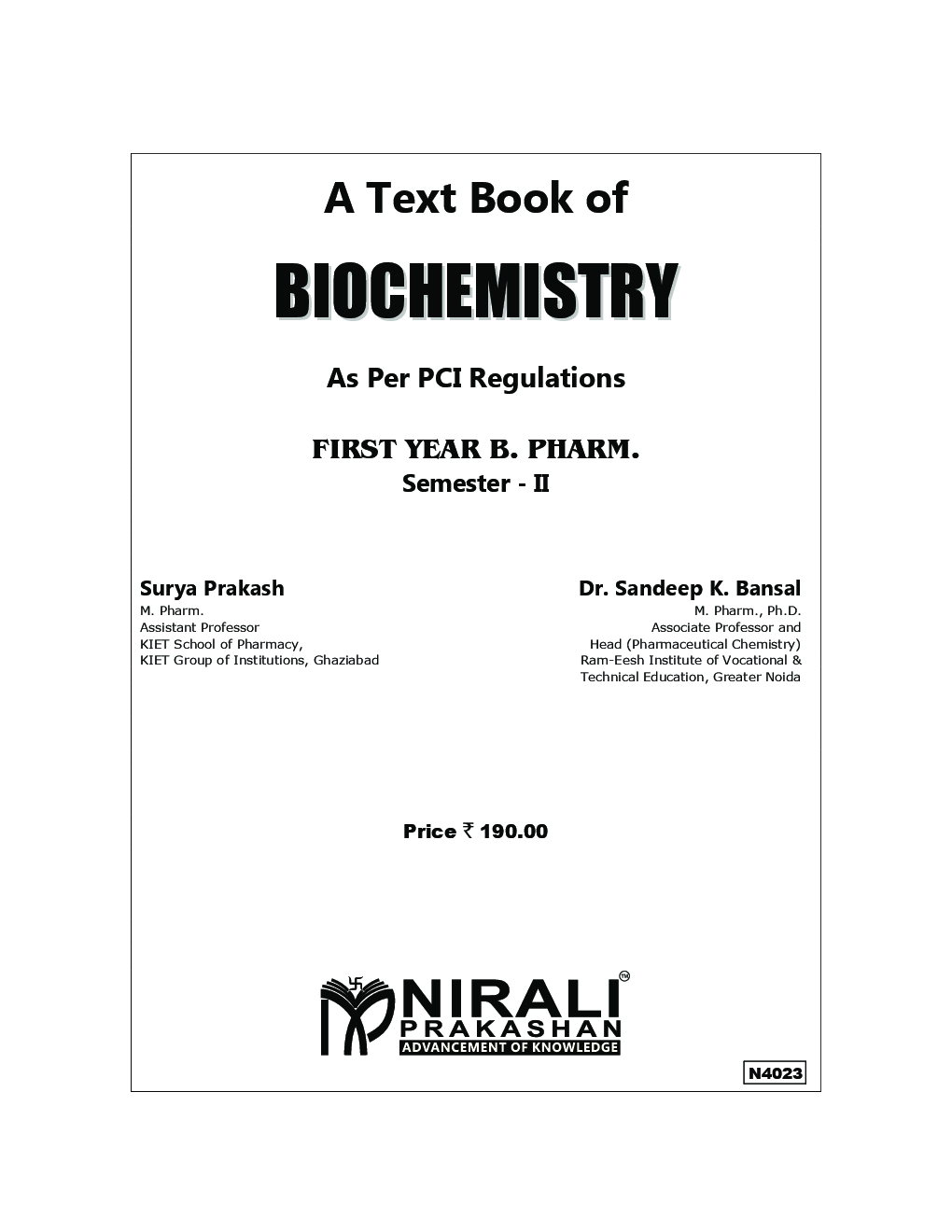 Biochemistry - Page 2