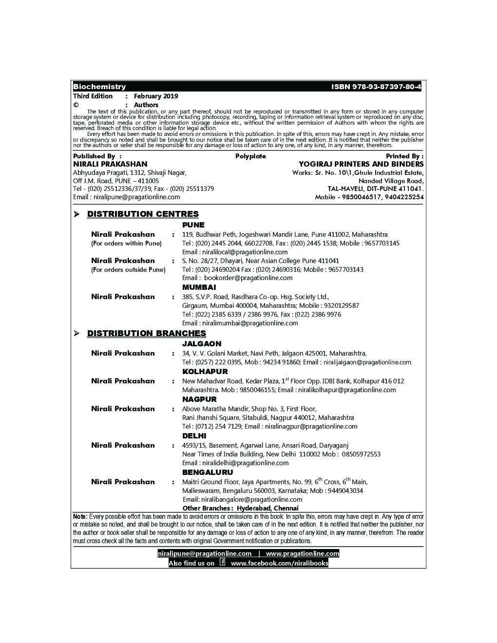 Biochemistry - Page 3