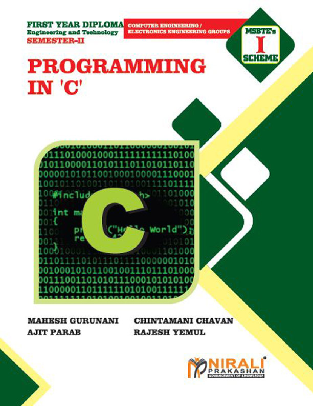 Programming In ‘C’ - Page 1