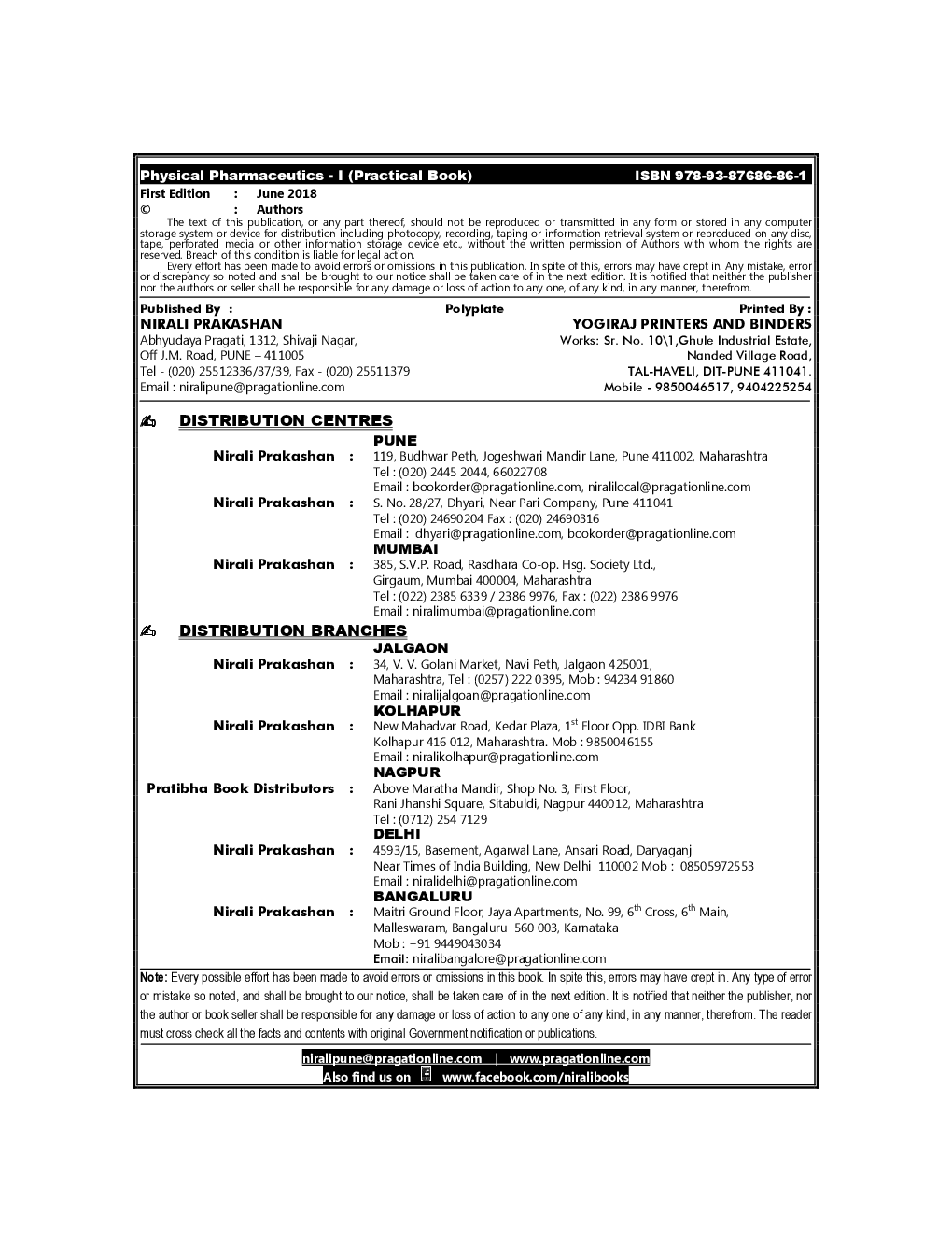 Physical Pharmaceutics - I - Page 3