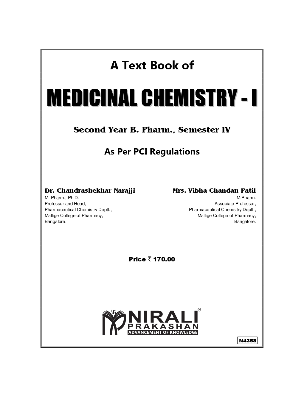 Medicinal Chemistry - I - Page 2