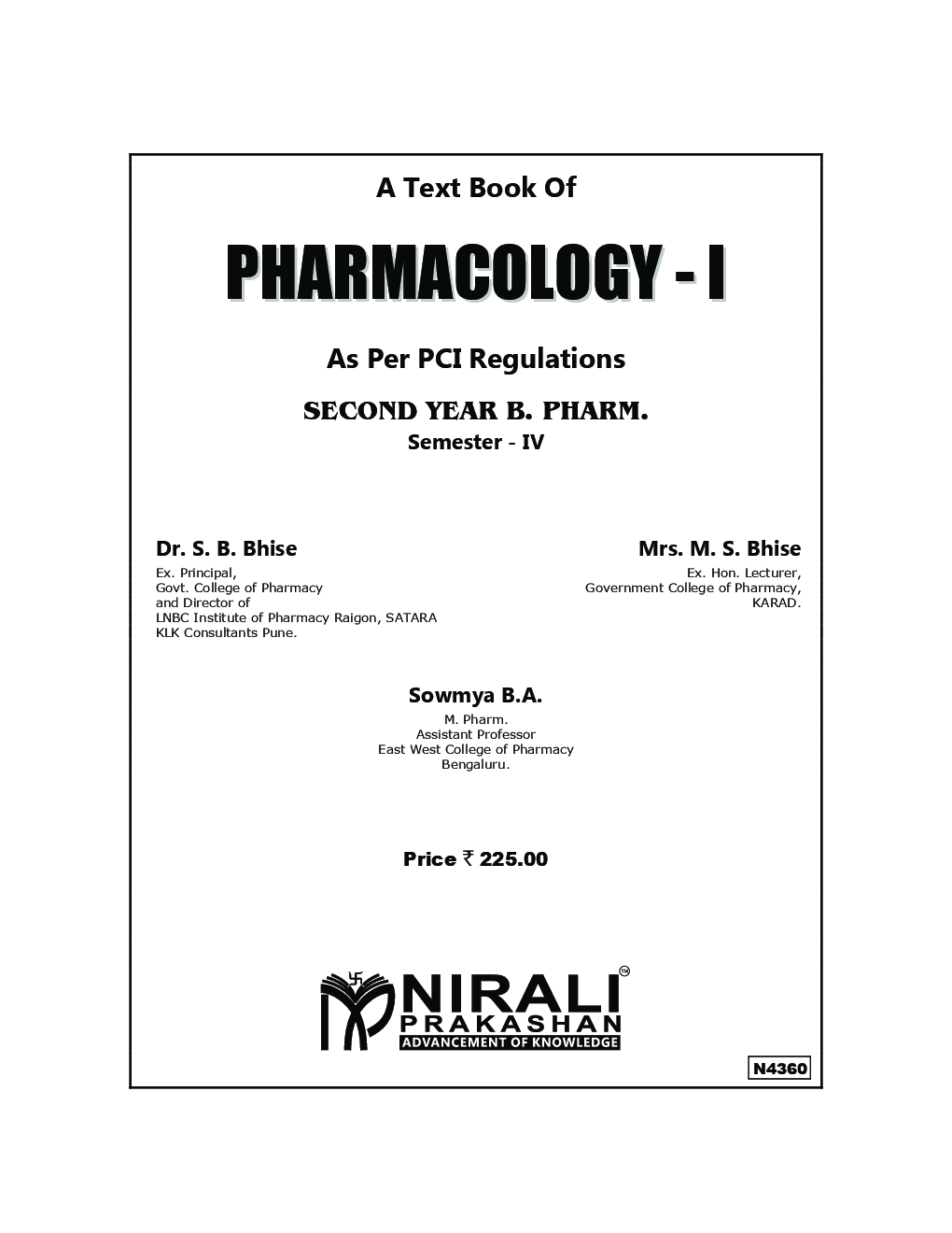 Pharmacology - I - Page 2
