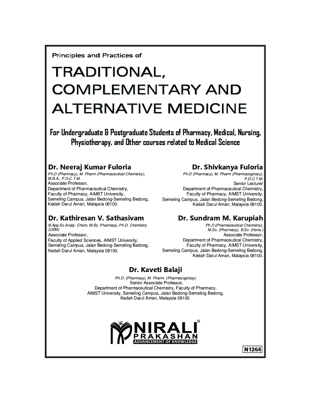 Traditional, Complementary And Alternative Medicine - Page 2
