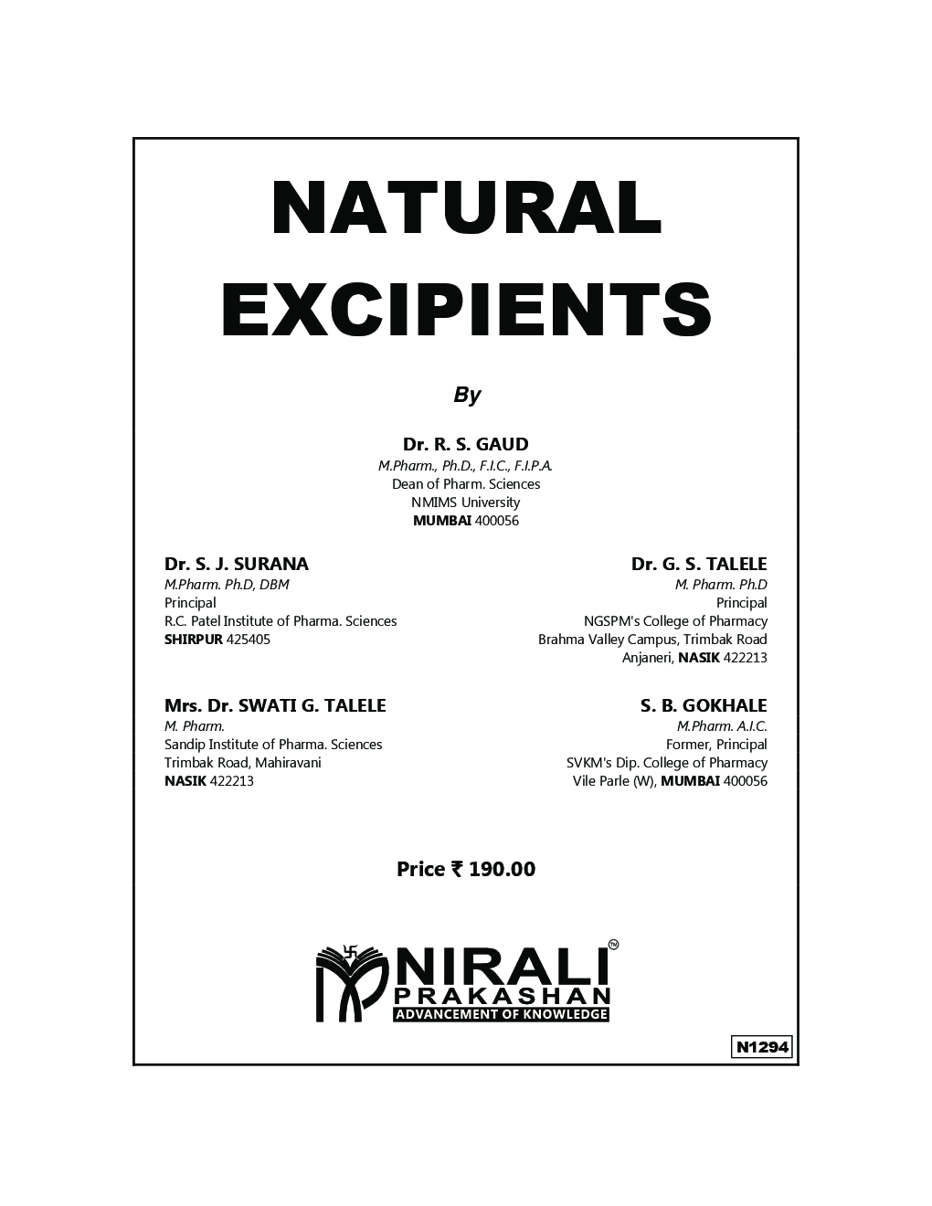 Natural Excipients - Page 2