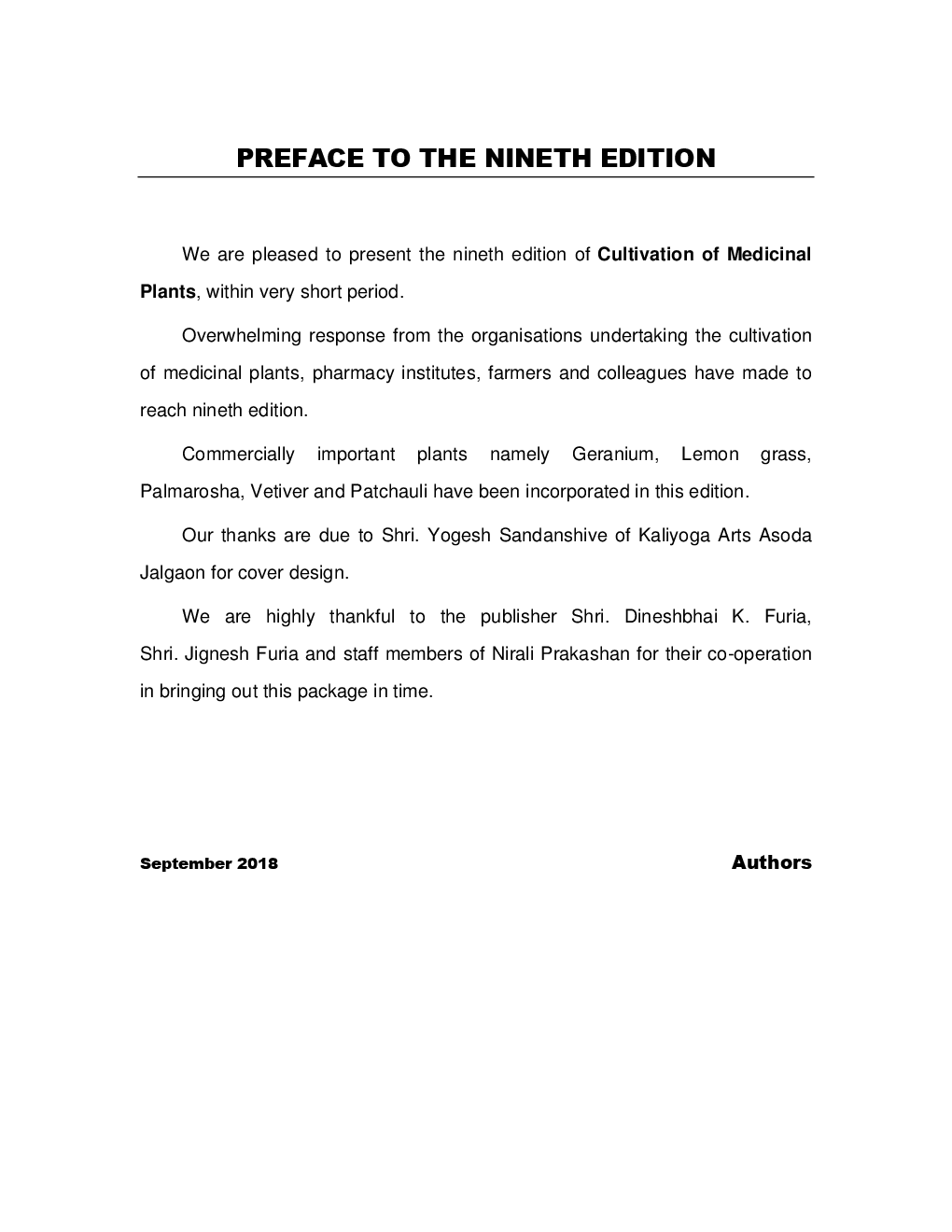 Cultivation Of Medicinal Plants - Page 4