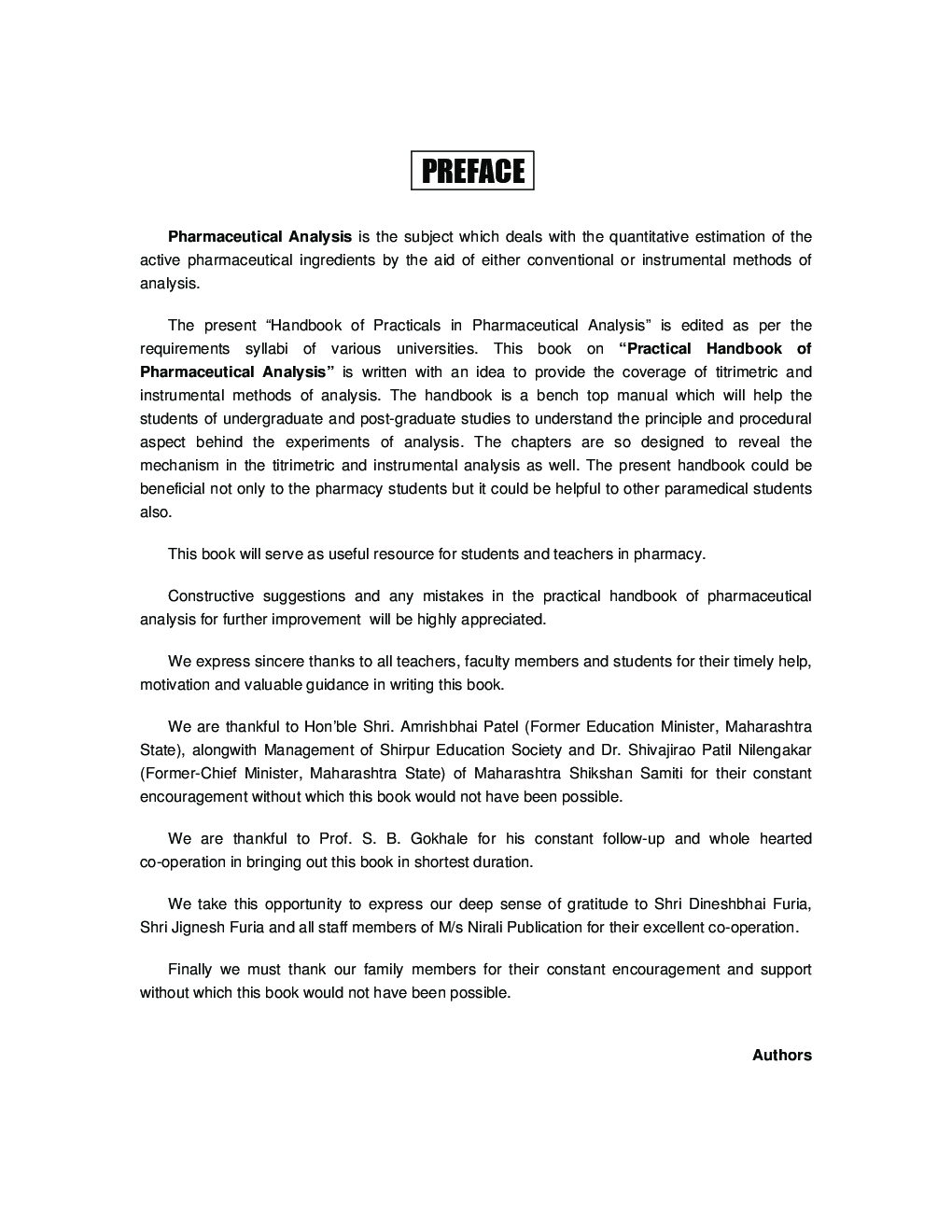 Practical Handbook Of Pharmaceutical Analysis - Page 4