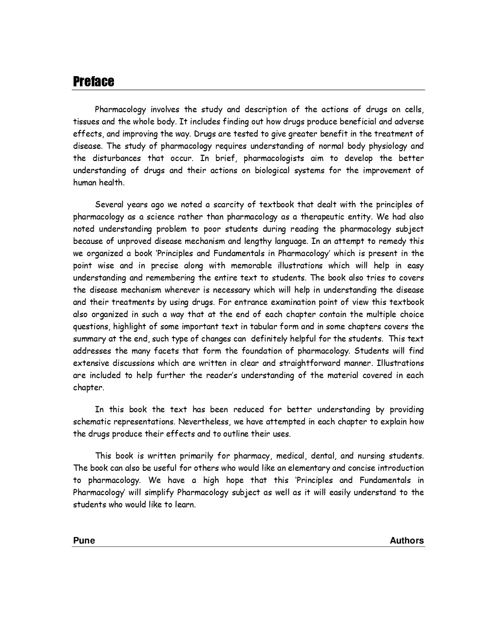 Principles And Fundamentals In Pharmacology Volume - I - Page 4