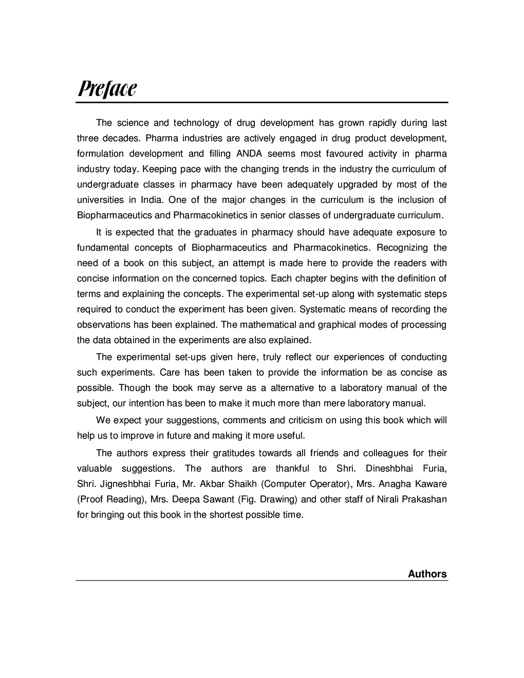 Experimental Biopharmaceutics And Pharmacokinetics - Page 4