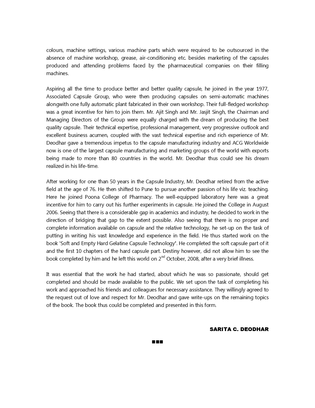Soft And Empty Hard Gelatine Capsule Technology - Page 5