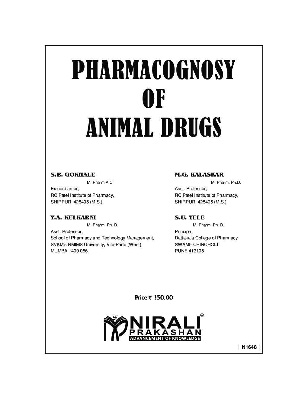 Pharmacognosy Of Animal Drugs - Page 2