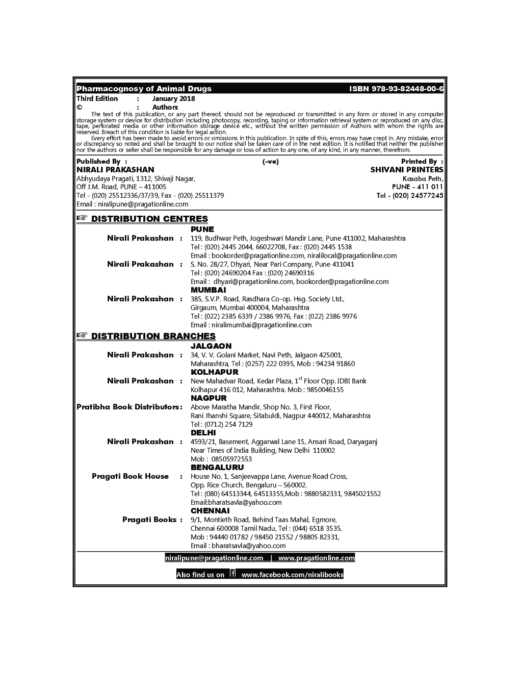 Pharmacognosy Of Animal Drugs - Page 3