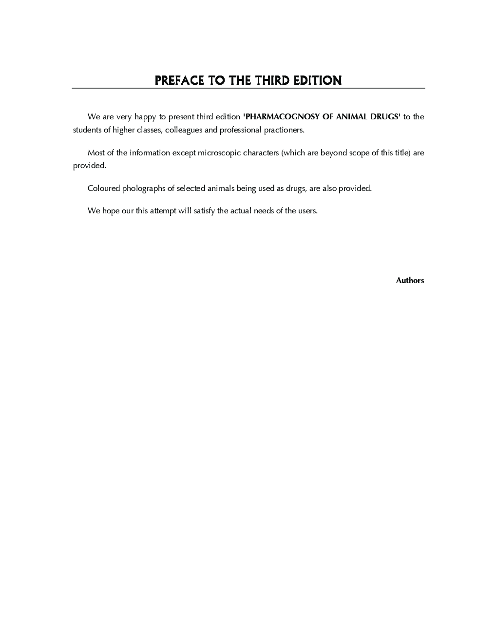 Pharmacognosy Of Animal Drugs - Page 4