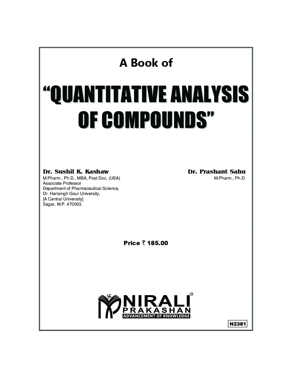 Quantitative Analysis Of Compounds - Page 2