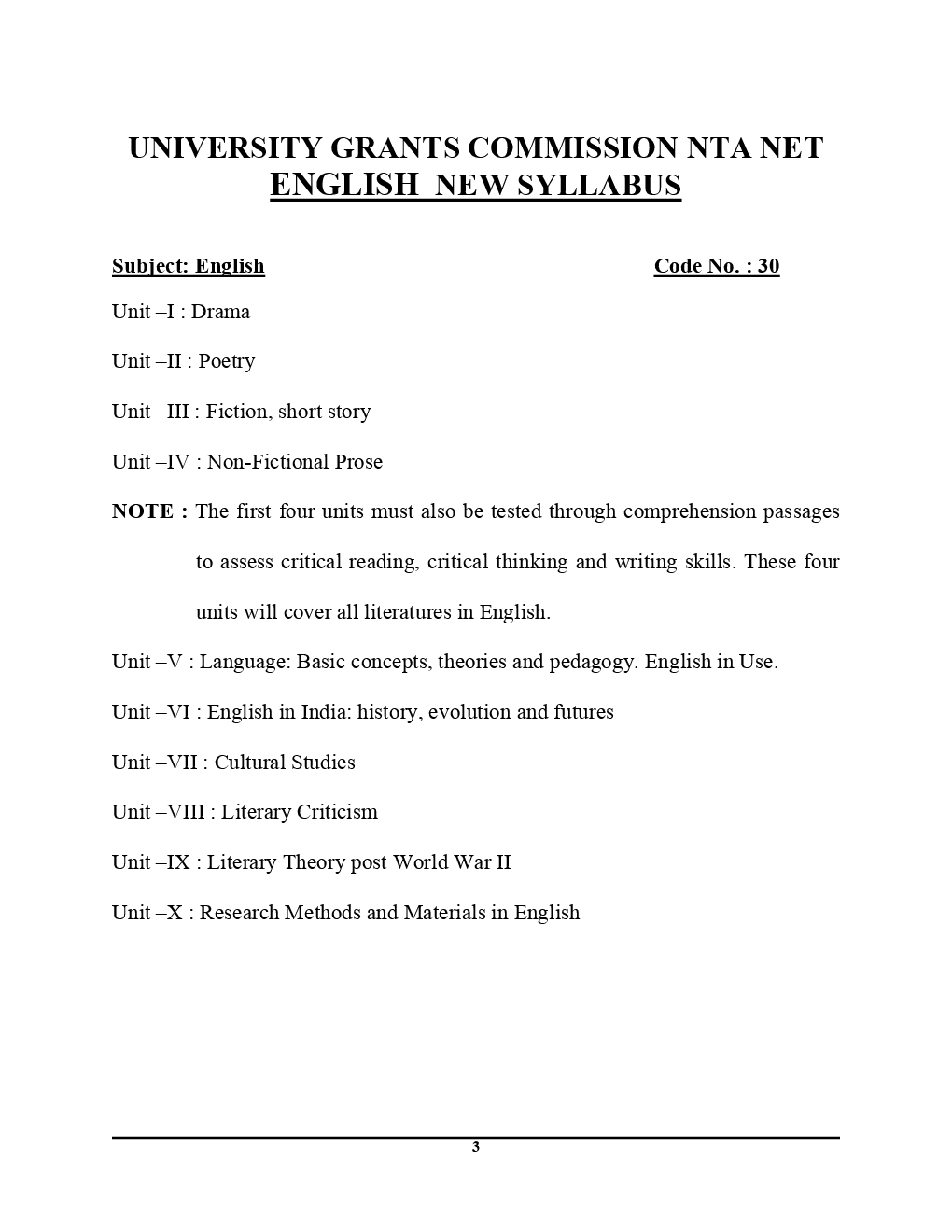 CBSE UGC-NET / JRF English Paper II & III Solved Papers - Page 4