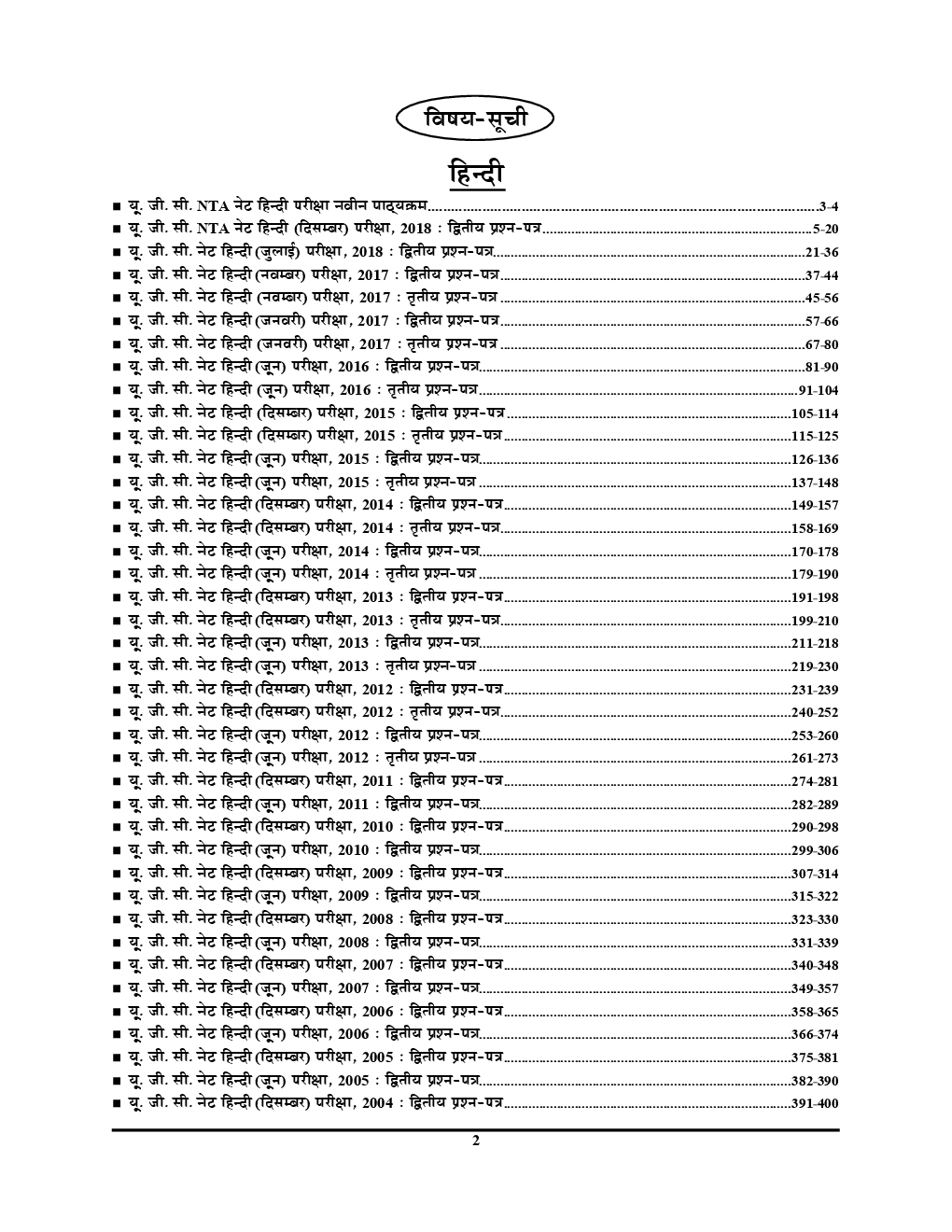 UGC-NET / JRF हिंदी Chapterwise Solved Papers - Page 3