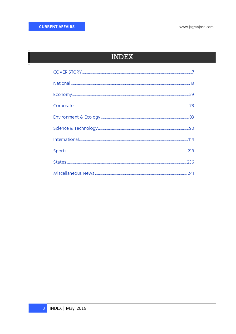 Current Affairs May 2019 E-Book - Page 4