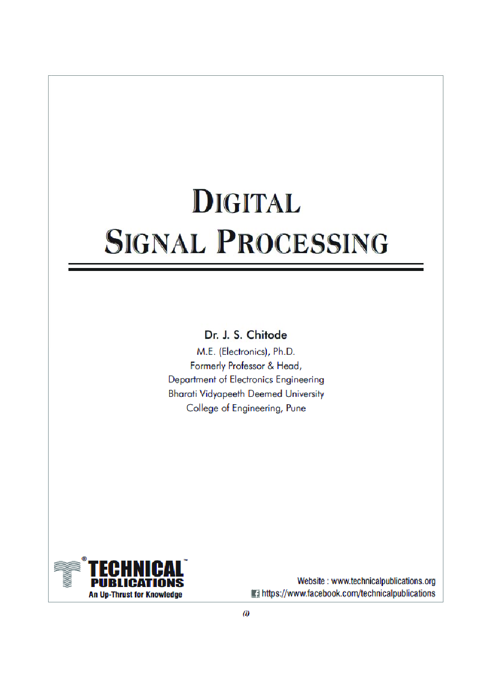 Download CBCS Digital Signal Processing For VTU Course 15 PDF Online 2020